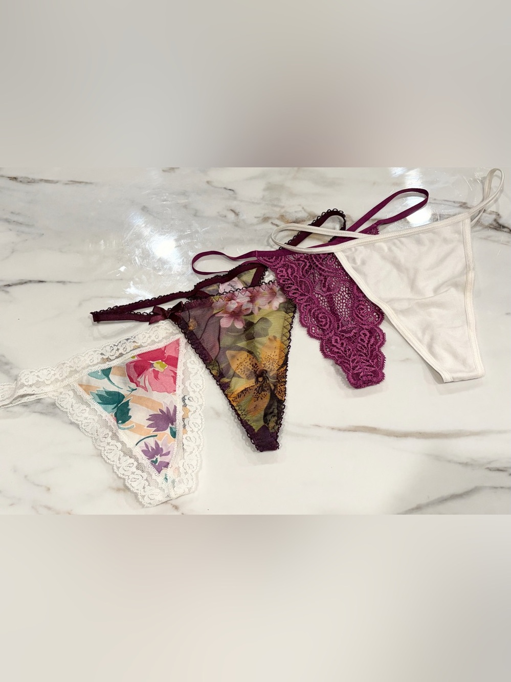 4 Ralph Lauren VS Cosabella G-String Thong Panties